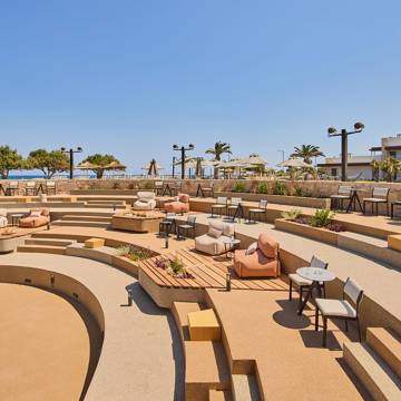 Paralos Kosta Alimia Pool Bar Theatro sitting area